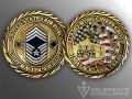 Celebrate Excellence Alamo Wing Chiefs Group Challenge Coin