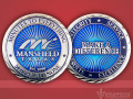 Celebrate Excellence Mansfield Texas Challenge Coin