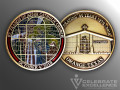 Celebrate Excellence St. Francis of Assisi Catholic Church Challenge Coin