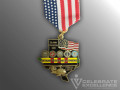 Celebrate Excellence Vietnam Vets of America Fiesta Medal