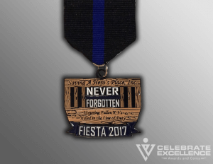 Celebrate Excellence Saving Hero Place Medal | San Antonio Texas