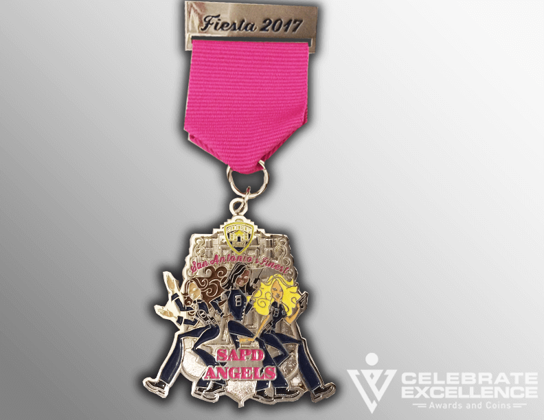 SAPD_Female Officers_Fiesta medal_2017