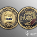 Celebrate Excellence McManus Challenge Coins | San Antonio Texas