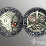 Celebrate Excellence 379 AEW Challenge Coins | San Antonio Texas