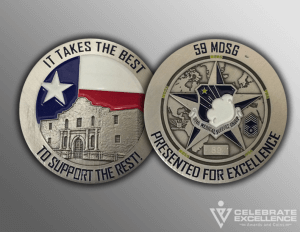 Celebrate Excellence 59 MDSG Coins | San Antonio Texas