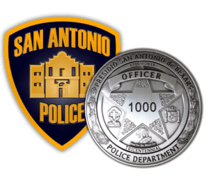 SAPD Tricentennial Badge And Patch