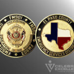 Celebrate Excellence El Paso County Fire Prevention Challenge Coin