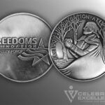 Celebrate Excellence Freedoms Foundation at Valley Forge Challenge Coin