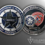 Celebrate Excellence Texas Highway Patrol District 3B Challenge Coin